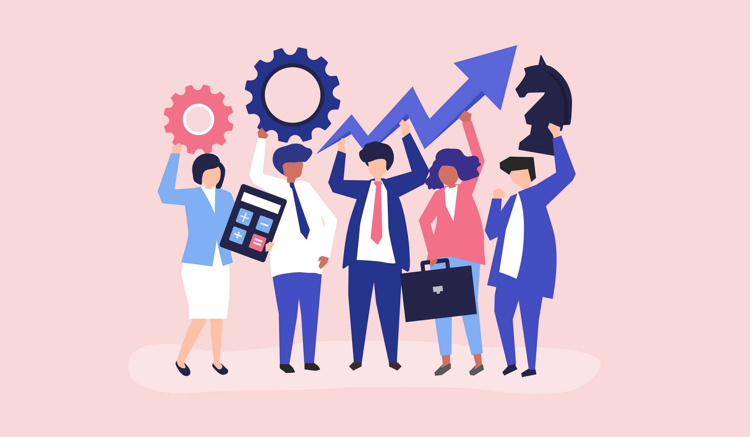 214124124rowth-and-strategy-concept-illustration