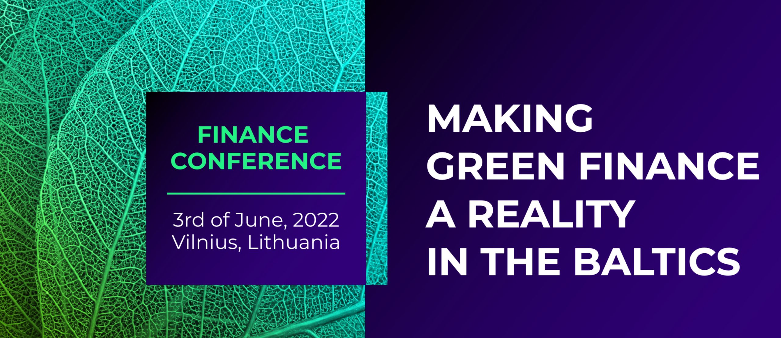 International Financial Conference "Making Green Finance a Reality in